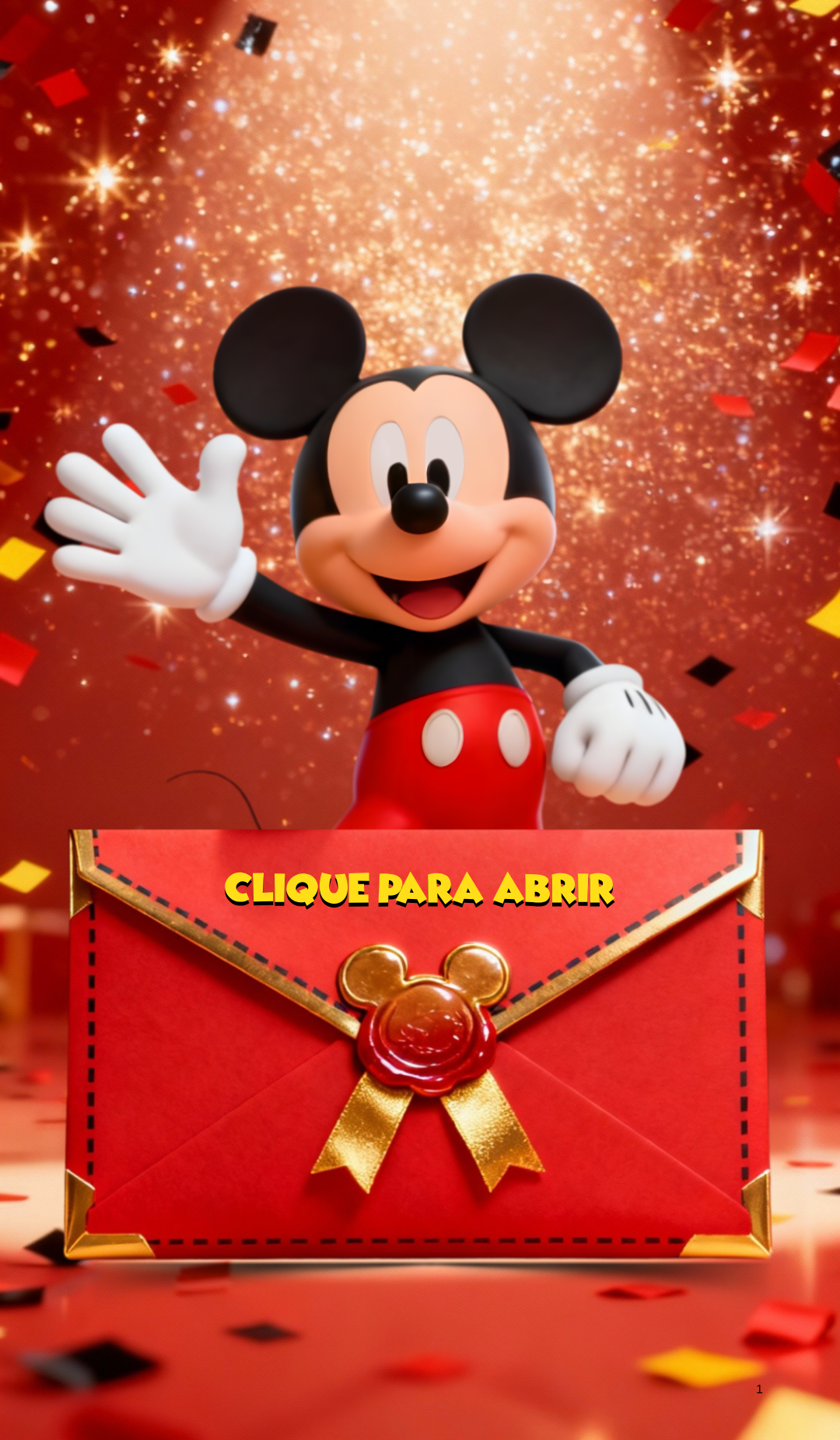 Capa do convite